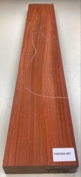 Body Padouk red, 2-pcs., grainmatched, Unique Piece #007